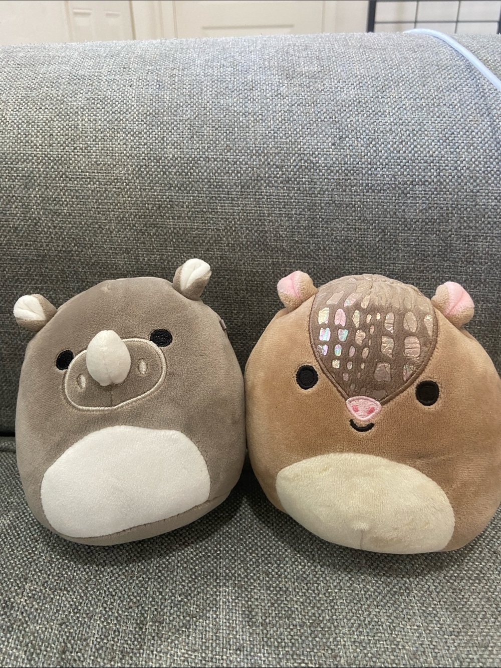 Squishmallows Brown and Beige Plush Duo - Animal Friends